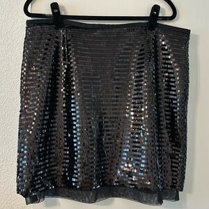 Worthington Sequined Mini Skirt